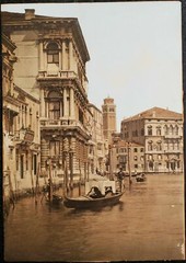 Venice Grand Canal Michelangelo Guggenheims Balbi Palazzo By Ferdinando Ongania 