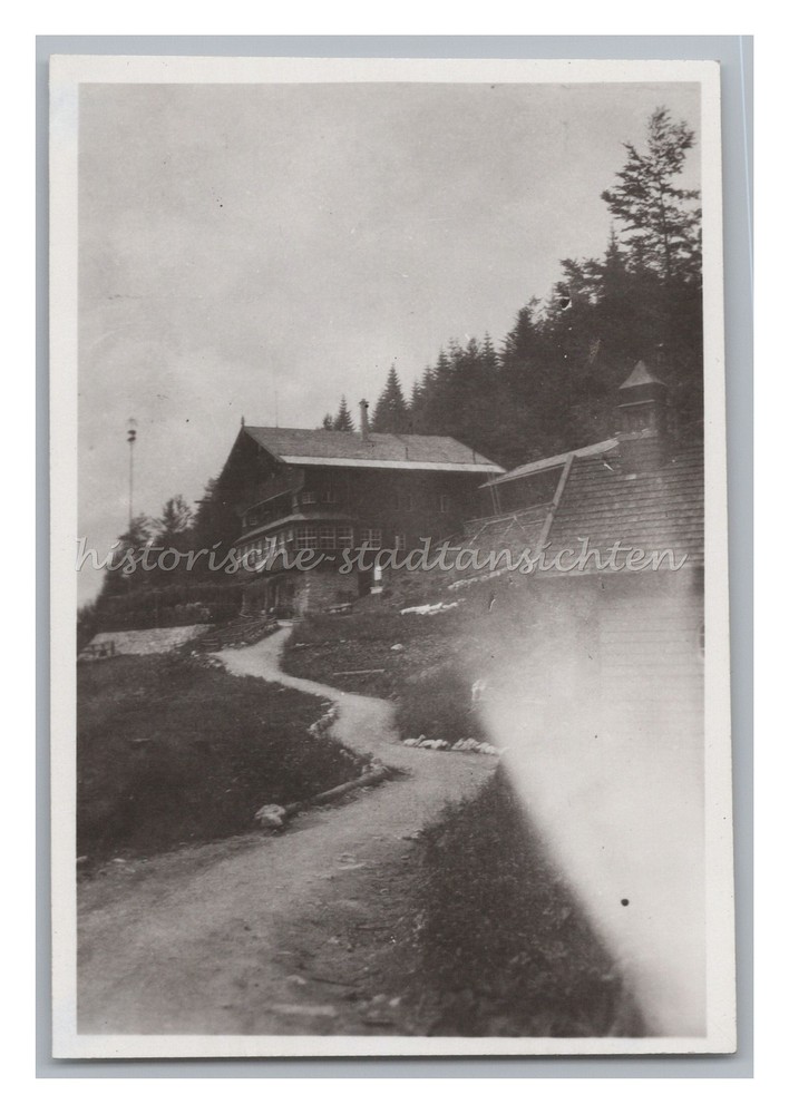 Bayrischzell 1928 – Sudelfeld with Mountain Hut – Old Photo 1920s