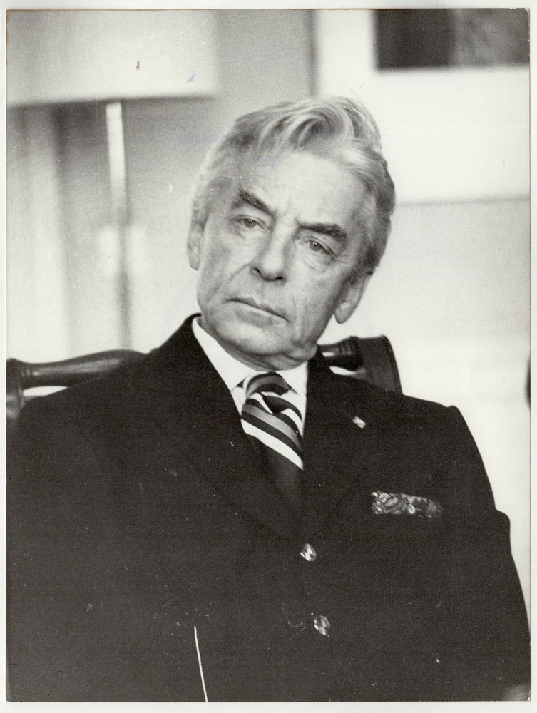 Herbert von Karajan Conductor Opera Photo Photo 1978 Felicitas Timpe 22x16cm