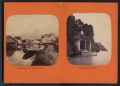10 photographs Briquet et Fils, Geneve, view fountain, Lucerne et le Rigi, Ch
