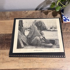 G.s Taylor Apache Woman Grinding Corn Print