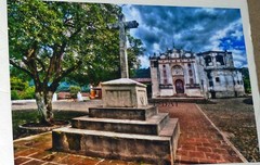 12X18 PHOTO OF THE CURCH OF SAN JUAN DEL OBISPO IN ANTIGUA GUATEMALA,Guatemalan