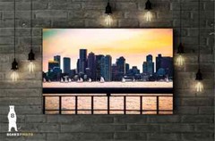 Boston Skyline Sunset – Fine Art Photography Prints – View from Pier’s Park