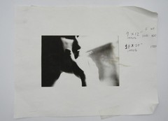 Photograph of a man smoking 13×17″