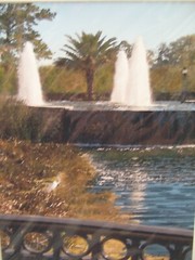 ART PHOTOGRAPHY Fountain View Color Matte Paper 16×20 By Larry Santucci