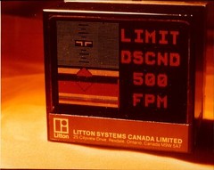 Vintage Press Photograph Litton Systems Canada Limited Display Panel 500 FPM