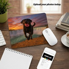 Personalized Photo Mouse Pad Custom Picture Mousepad Gift Desk Office