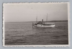 Island Hiddensee Rügen 1935 Steamer Peter Ship? Old Photo 1930s