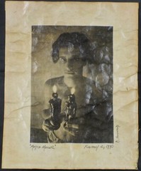 Original Pencil Signed 1990 Photograph Match Maker by David Hilliard Listed