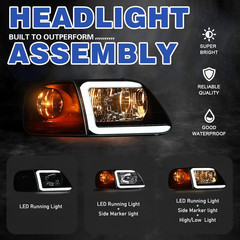 Headlights (Faros Delanteros)&Corner Parking Lights – | Automotive LED Headlight