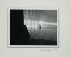 Piazza San Marco 1991 B&W Photo by Eric Uhlfelder (b.1957-)