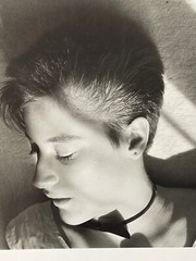 Rare Large Original Marc Paygnard Portrait Female Woman Photo 80s