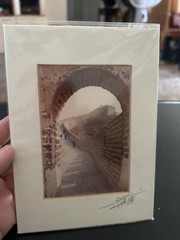 Don Hong-Oai signed ‘Unknown’ (Great Wall of China) SIGNED Print