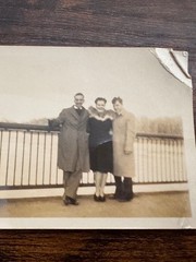 Set of 4 Original Vintage Family Snapshot Photographs 1930s–1940s Ephemera