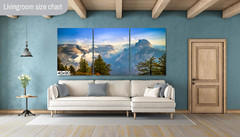 Heights of Wonder: Half Dome Yosemite National Park Print Wall Art