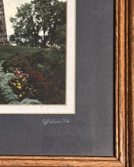 Framed/ Matted/ Signed Genesee Charlotte Lighthouse Art Photograph JPalmer 1992