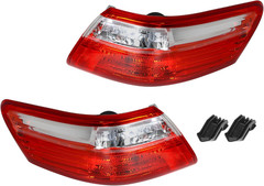 1 Pair Passenger and Driver Tail Lights Replacement for Toyota Camry 2007-2009 T
