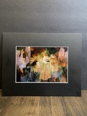 Abstract Leaf 3D Sadlo Fine Art Photography 8×10 Mat High Quality Print