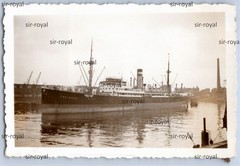 Kiel 1936 – Freiburg Ship in Port – 1930s – Photo 9x6cm