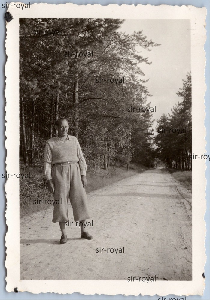 Lagow near Schwiebus 1941-Buchmühle-Knickerbocker-Poland-Photo 6x9cm