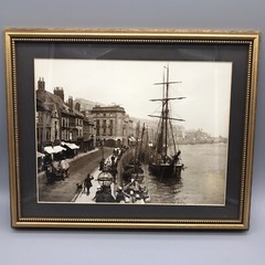 St. Ann’s Staith Whitby FRANK MEADOW SUTCLIFFE 1853-1941 Framed Repro Victorian