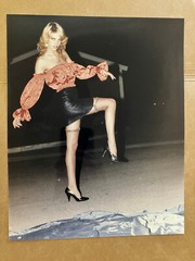 POUTY PIROUETTE BALLET DANCER. COLOR 8×10″ glossy photo. 1980s Amateur Art Model
