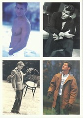 Original 1980s TORY JEFFREY 20 3.5×5 inch male model PLUS modeling card gay int