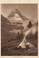 Canadian Pacific Rockies Byron Harmon Vandyck Photogravure MT Assiniboine