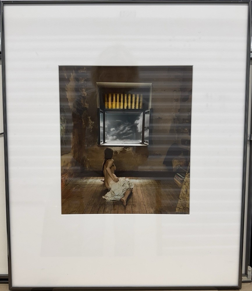 Original Signed Photograph By Jan Saudek Czech B.1935 Silver Gelatin Titled