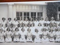 Rare Vtg 40s Marlborough School Junior High School Students 1944 Los Angeles CA