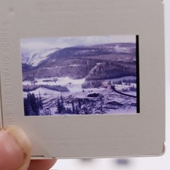 Vintage 1970s–1980s Vassfjellet Ski Resort Norway 35mm Slides Lot of 11