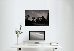 Chasing the Milky Way – Kuwohi GSMNP 16×20 Canvas. Signed
