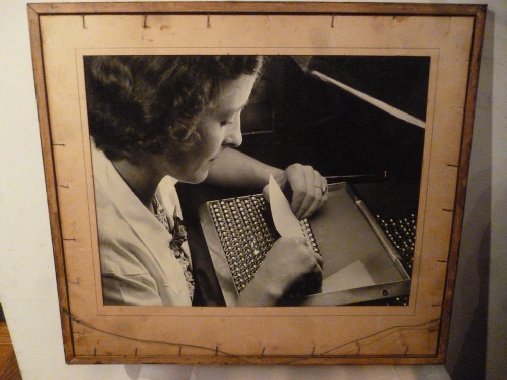 1940s original? Silver Gelatin Photograph 19″ x 16″ w/o frame