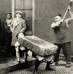 Greek Strongman Gust Lessis, 1926 – Fotofolio Art Photo Print Card 4.25”x6”
