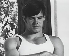 VINTAGE MALE PORTRAIT #0224-474 -buddy houston 1979 -free shipping in usa