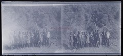 Vietnam Tonkin Population Native c1920 Photo Negative Glasses Vintage §n3
