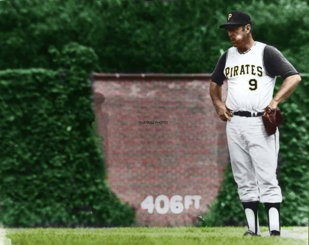 Bill Mazeroski-last-game-1970 8×10 Colorized Print-FREE SHIPPING