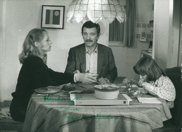 Photo film scene crime scene, actors Angelika Bender and Karl-Heinz… – 10831185