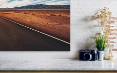 Special Price!!Photograph California Highway Route 47 USA Acrylic Glass 180×100 cm