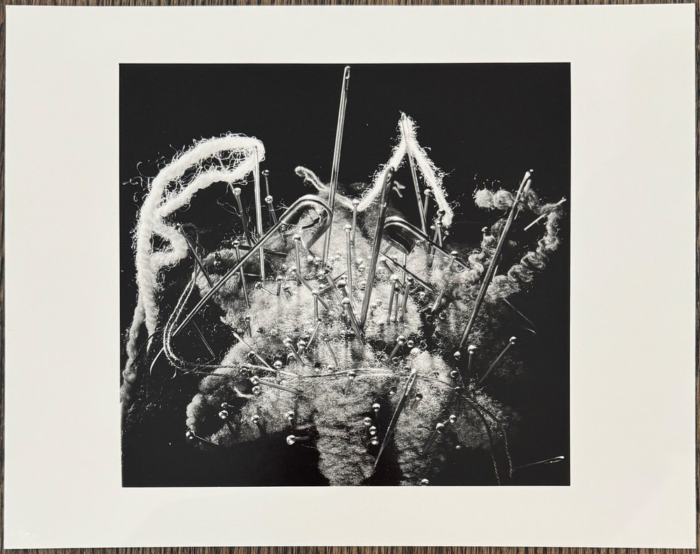 Fritz Brill, pincushion, photograph from the estate, 1949/2004