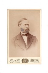 CDV photo portrait of a man-Trier 1889