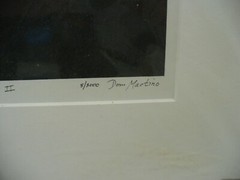 MATTED PHOTOGRAPHY Lady Luck 2 5/200 by Dom Martino 16×20 in Black and White