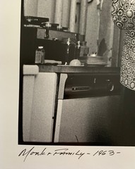 JIM MARSHALL – THELONIOUS MONK & FAMILY – 1963 / 1995 – 16″ X 20″ – SIGNED.