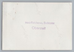 Island of Reichenau Oberzell Lake Constance altar old photo