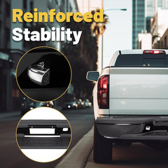 Rear Step Bumper Compatible with 1999-2007 Chevy Chevrolet Silverado GMC Sierra
