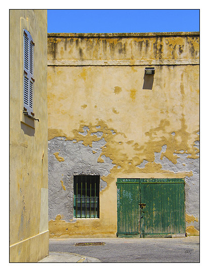 Siesta In Antibes France 12″ x 16″ Fine Art Print, Urban Architecture, Historic