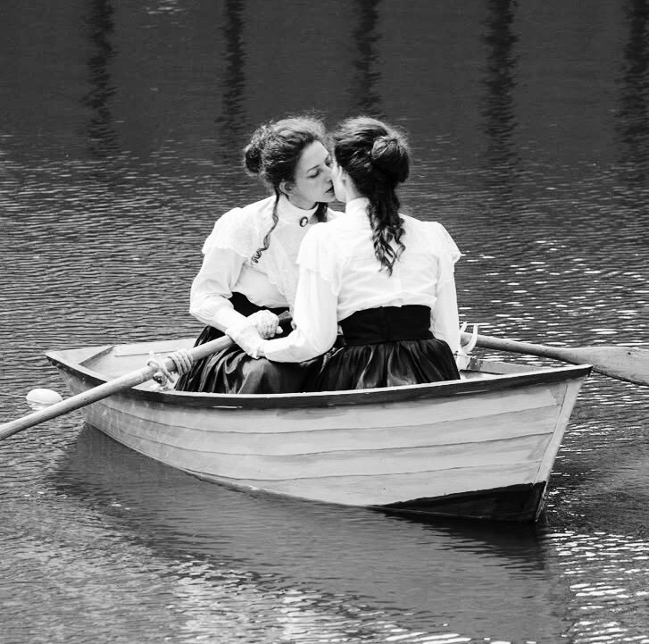 5##Photo negative film – Kissing women – Lesbian couple – Love – Kiss