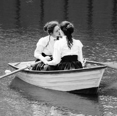 5##Photo negative film – Kissing women – Lesbian couple – Love – Kiss