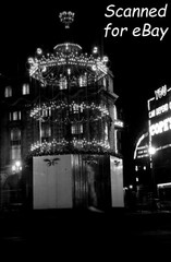 CORONATION STREET DECORATIONS AT NIGHT QUEEN ELIZABETH II 1953 – 12 NEGATIVES