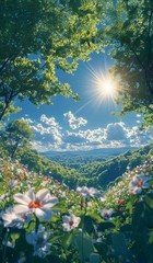 Desktop Background Pic Digital Wallpaper Abstract Floral Full HD Picture